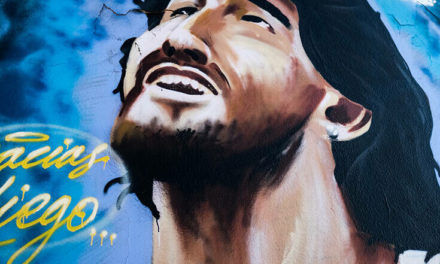 «Ευχαριστούμε Ντιέγκο» : Το εντυπωσιακό γκράφιτι στην Ηλιούπολη