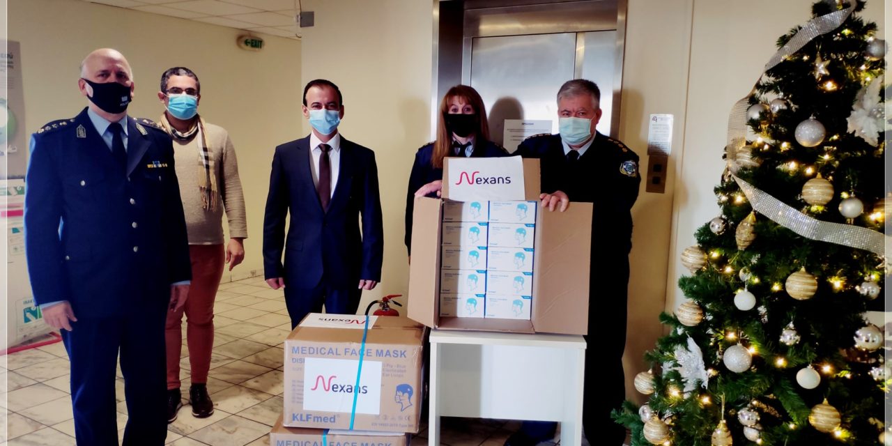 5000 μάσκες δωρεά στην Αστυνομική Διεύθυνση Φθιώτιδας