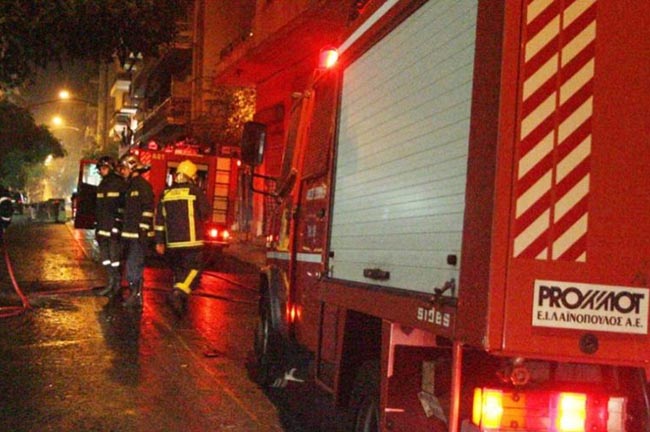 Πυρκαγιά με έναν νεκρό σε διαμέρισμα στη Θεσσαλονίκη