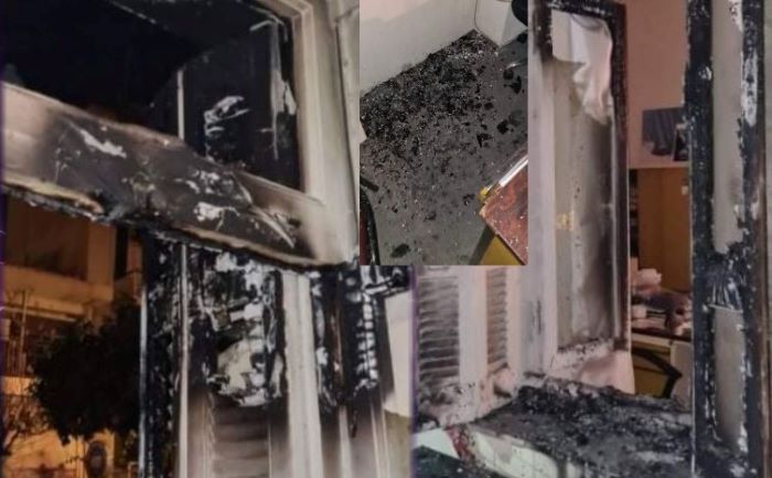 Καταδρομική επίθεση αντιεξουσιαστών στα γραφεία της ΝΔ στη Νέα Φιλαδέλφεια – Πέταξαν μολότοφ και προξένησαν σοβαρές φθορές – ΦΩΤΟ 