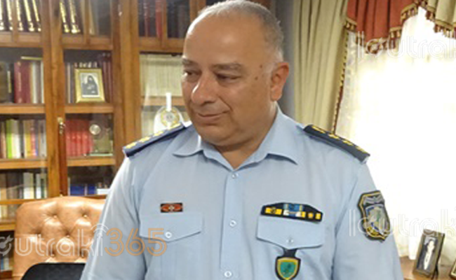 Ευχές του Αστυνομικού Διευθυντή Κορινθίας κου Χαράλαμπου Τετράδη