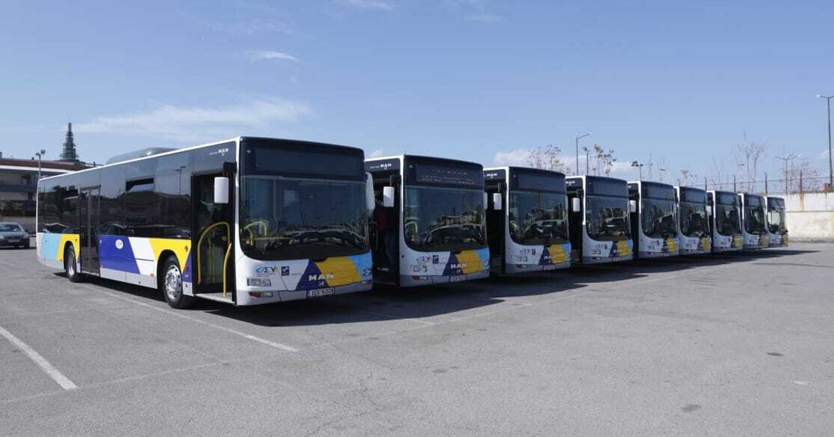 Tην Παρασκευή θα κυκλοφορήσουν τα νέα λεωφορεία με leasing