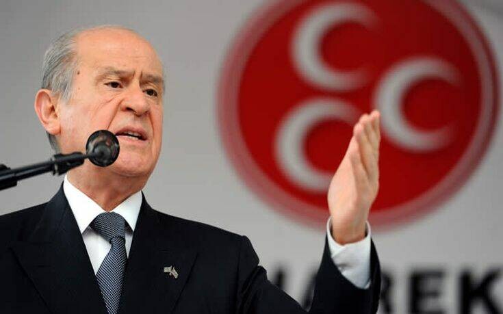 Ο Μπαχτσελί κατηγορεί την Ελλάδα για προβοκάτσια και «βλέπει» συνωμοσία κατά της Τουρκίας