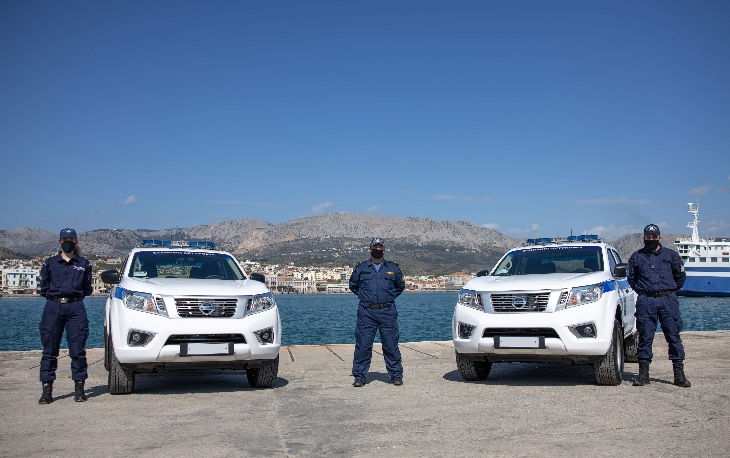 Με δύο νέα περιπολικά Navara ενισχύεται το νησί της Χίου – ΦΩΤΟΓΡΑΦΙΕΣ