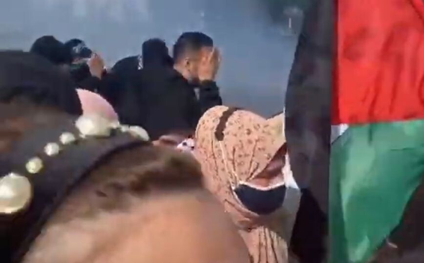 Επεισoδιακή διαδήλωση στη Δανία υπέρ των Παλαιστινίων με τρεις συλλήψεις