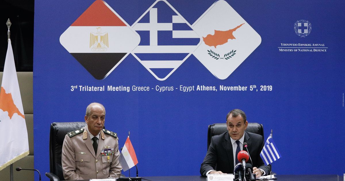 Κοινό μήνυμα Ελλάδας, Κύπρου και Αιγύπτου: Περαιτέρω ενίσχυση αμυντικής συνεργασίας