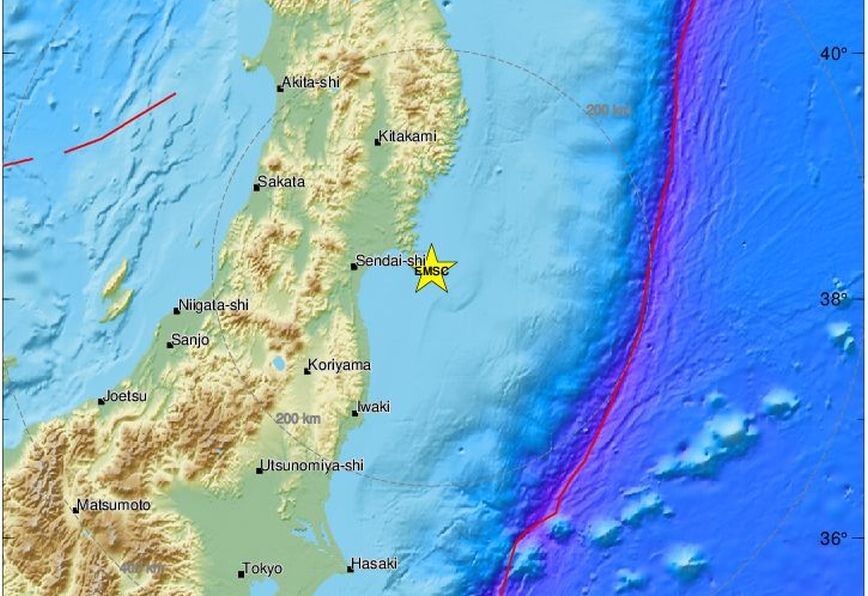Ισχυρός σεισμός 6,8 Ρίχτερ στην Ιαπωνία