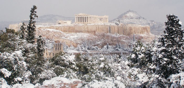 Χιόνια στην Αθήνα – Τα στατιστικά της ΕΜΥ για τα τελευταία 110 χρόνια