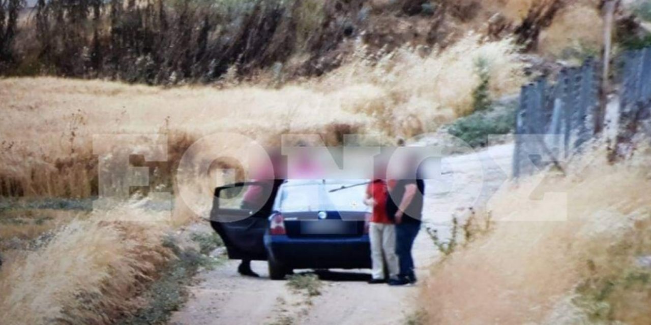 Φωτογραφίες ντοκουμέντο: Αστυνομικός με το υπηρεσιακό όχημα έψαχνε αρχαία και χρυσό