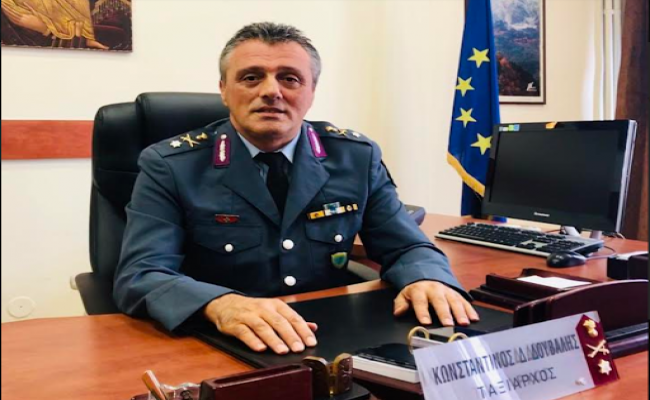 Μήνυμα και ευχές από τον Γενικό Περιφερειακό Αστυνομικό Διευθυντή Ηπείρου Ταξίαρχο Κωνσταντίνο Δούβαλη