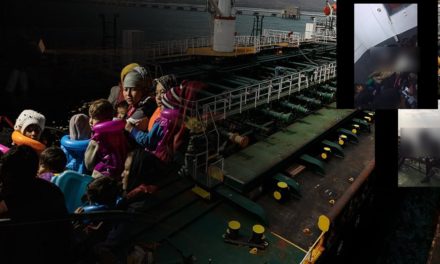 Βίντεο-ντοκουμέντο: Προκαλούν Τούρκοι δουλέμποροι με φορτηγά πλοία-«φάντασμα»