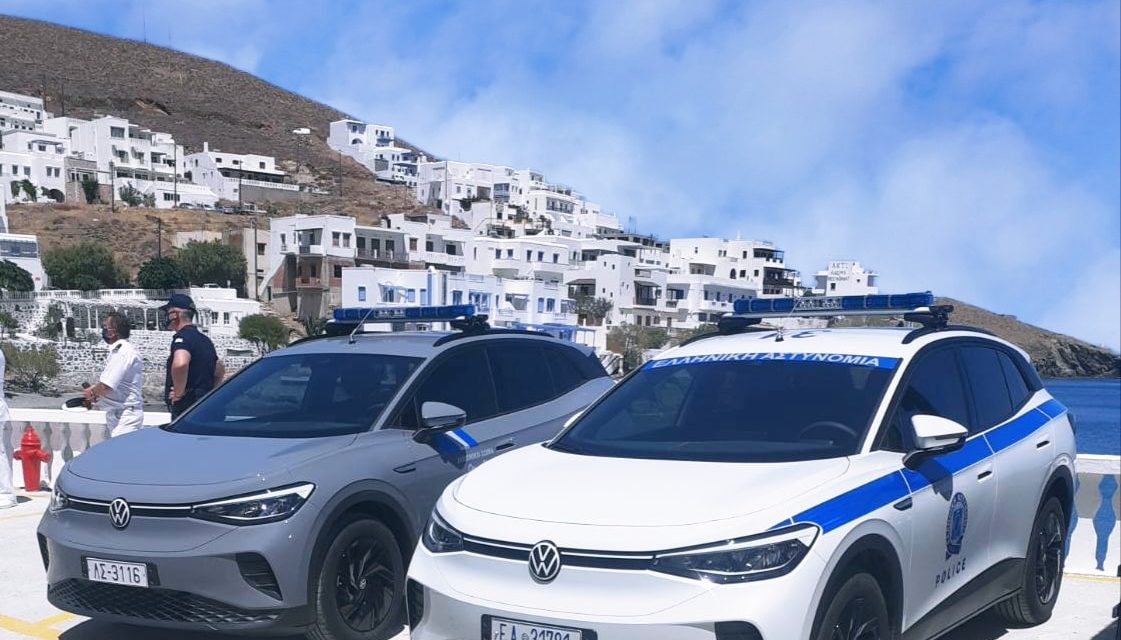 Το πρώτο ηλεκτροκίνητο όχημα της Ελληνικής Αστυνομίας είναι έτοιμο για περιπολία – ΦΩΤΟ