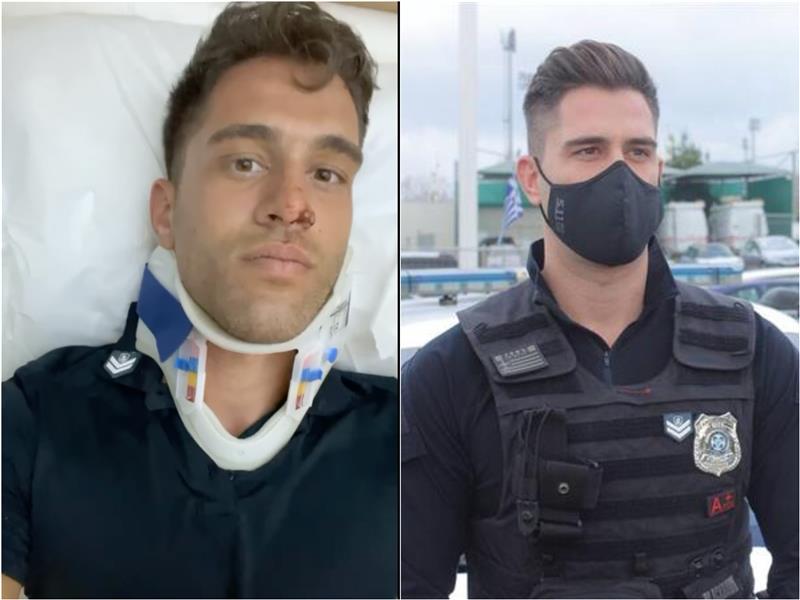Ο “ήρωας” Αστυνομικός Β. Μπαταρλής τραυματίστηκε σε διάρρηξη κατοικίας