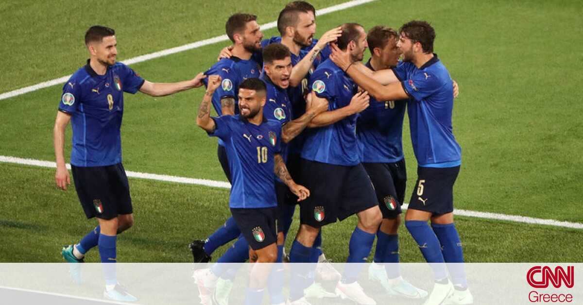 Euro 2020: Ιταλία-Ελβετία 3-0 – Στους «16» ήδη η Σκουάντρα Ατζούρα