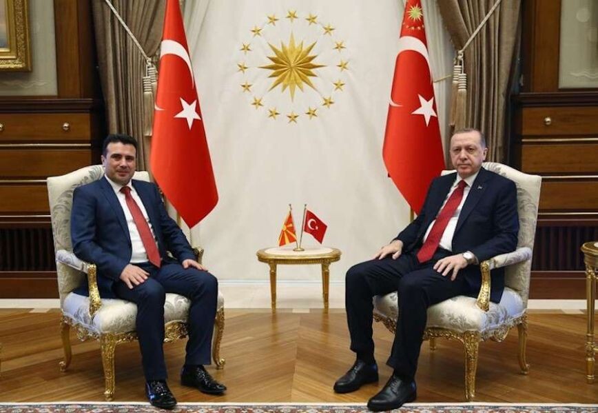 Συνάντηση Ζάεφ-Ερντογάν στην Κωνσταντινούπολη