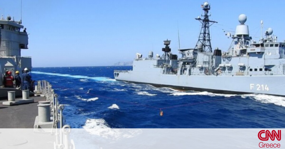 ΓΕΝ: Συνεκπαίδευση ναυτικών δυνάμεων Ελλάδας – Γερμανίας στο Αιγαίο