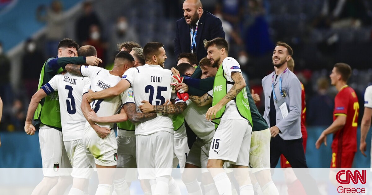 Euro 2020: Στους «4» η Ιταλία – Απέκλεισε το Βέλγιο και έδωσε ραντεβού με την Ισπανία στον ημιτελικό