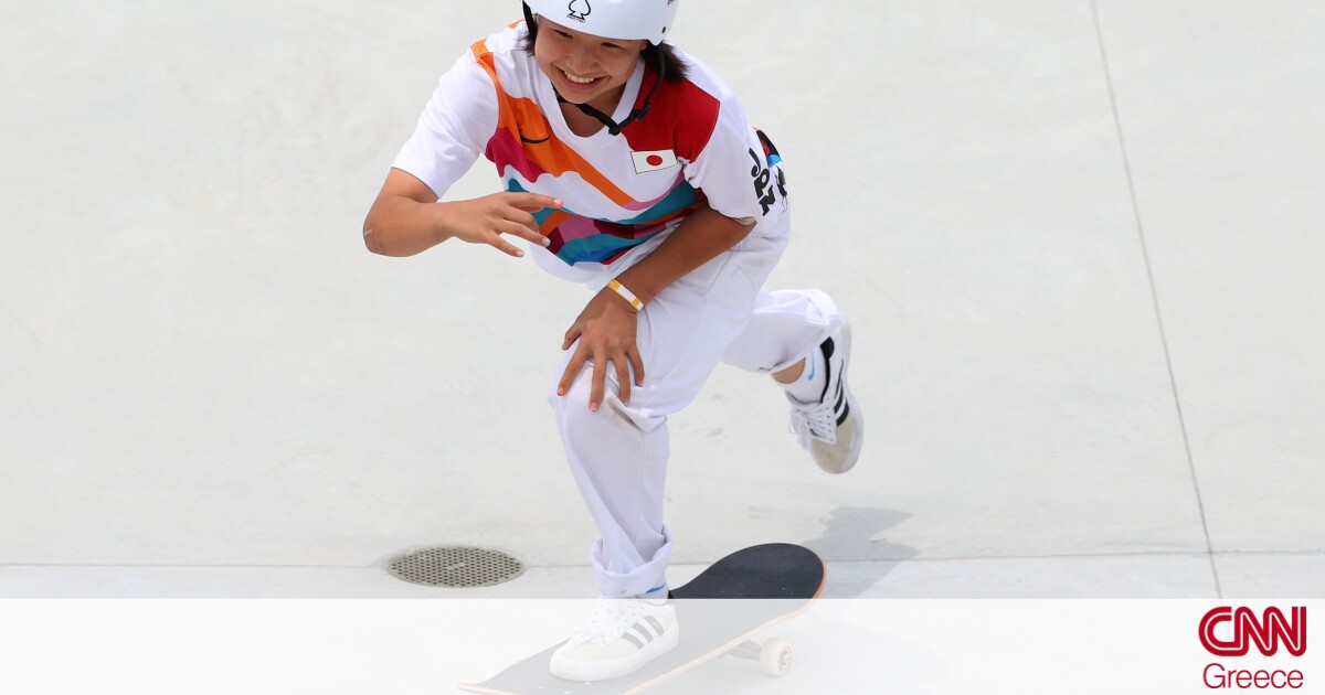 Ολυμπιακοί Aγώνες Τόκιο: Μόλις 13 ετών η χρυσή Ολυμπιονίκης στο σκέιτμπορντ