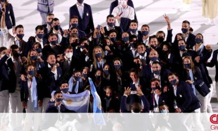 Ολυμπιακοί Αγώνες: Χορευτική είσοδος από την αποστολή της Αργεντινής στην τελετή έναρξης