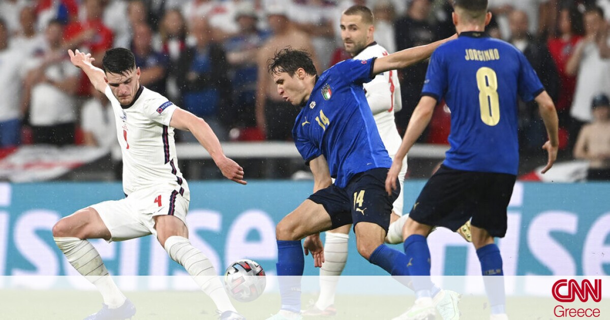 Euro 2020: Στα πέναλτι ο τελικός Ιταλία-Αγγλία 3-2 (1-1 κανονική διάρκεια και παράταση)