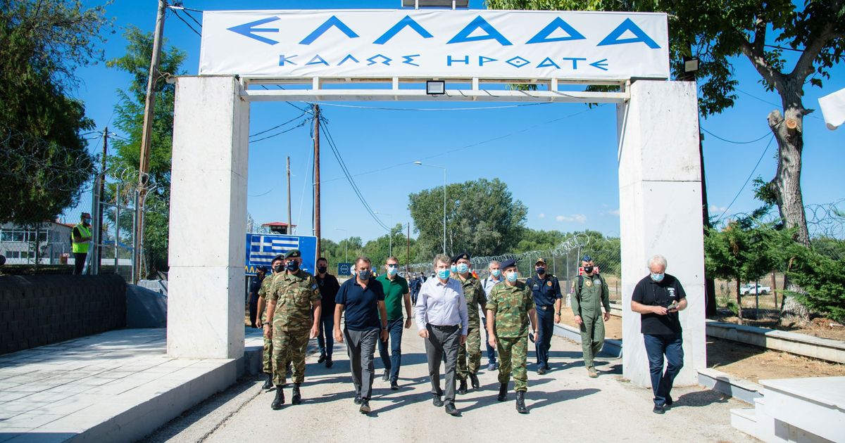 Επίσκεψη Χρυσοχοΐδη-Παναγιωτόπουλου στον Έβρο: Τα σύνορά μας θα παραμείνουν ασφαλή