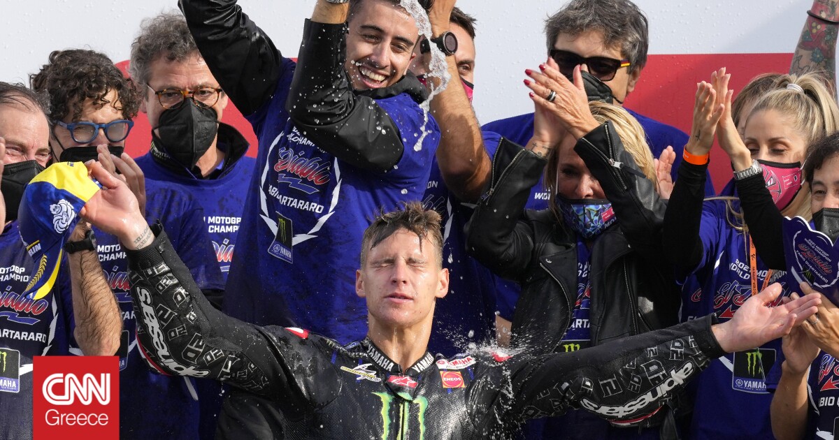 MotoGP: Νέος παγκόσμιος πρωταθλητής ο Κουαρταραρό – Αποθέωση στο «αντίο» του Ρόσι