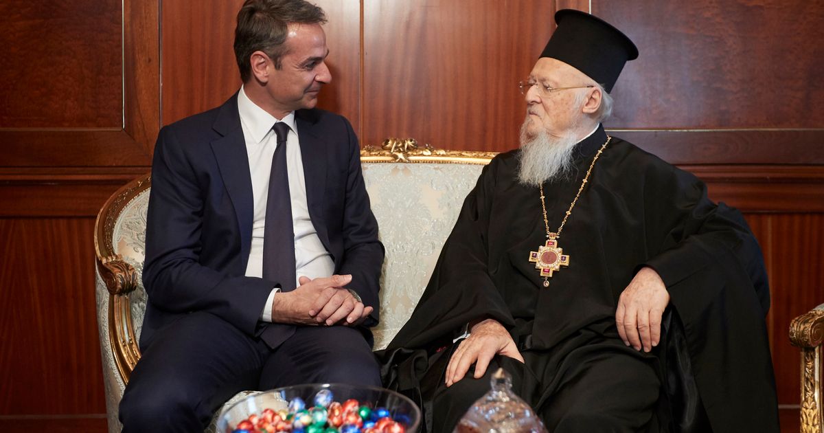 Ο Κυριάκος Μητσοτάκης εκφράζει τις θερμότερες ευχές του στον Οικουμενικό Πατριάρχη κ. Βαρθολομαίο