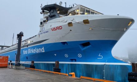 Το πρώτο αυτόνομο ηλεκτρικό πλοίο μεταφοράς κοντέινερ κάνει ντεμπούτο στη Νορβηγία