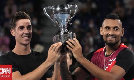 Australian Open: Θρίαμβος με ελληνικό χρώμα για το δίδυμο Κύργιος – Κοκκινάκης