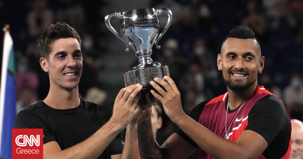 Australian Open: Θρίαμβος με ελληνικό χρώμα για το δίδυμο Κύργιος – Κοκκινάκης