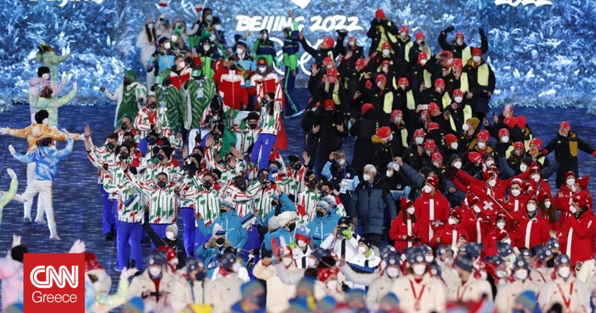 Χειμερινοί Ολυμπιακοί Αγώνες: Αυλαία στο Πεκίνο με εντυπωσιακή τελετή