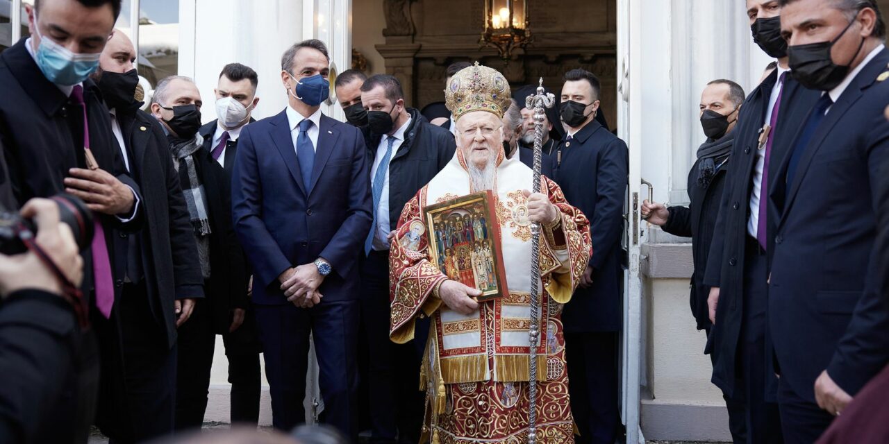 Οικουμενικός Πατριάρχης Βαρθολομαίος: Να τερματιστεί η εισβολή και ο άδικος πόλεμος στην Ουκρανία
