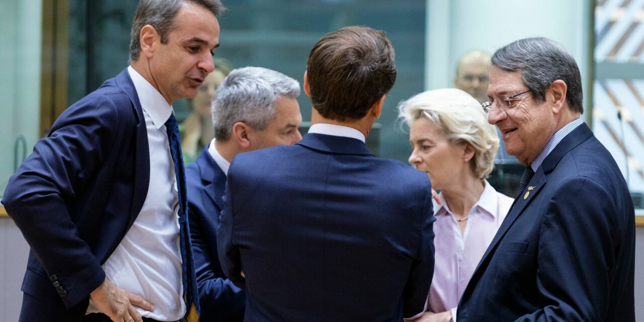 Παρέμβαση του πρωθυπουργού Κ. Μητσοτάκη στο Ευρωπαϊκό Συμβούλιο για την τουρκική προκλητικότητα