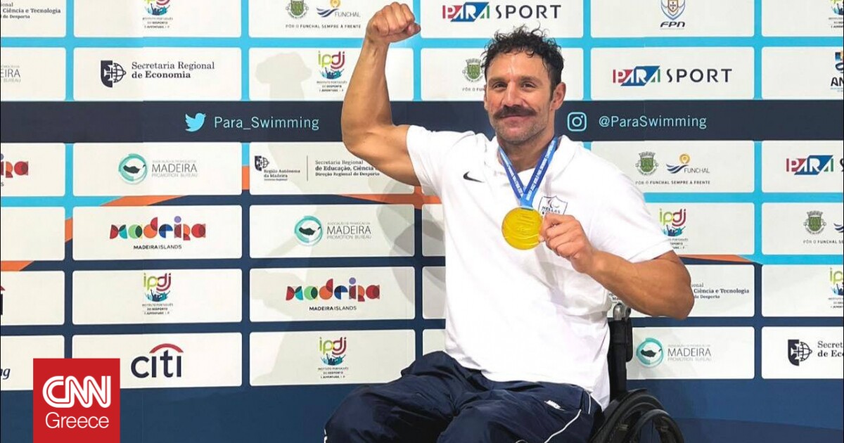 «Χρυσός» ο Αντώνης Τσαπατάκης στο Παγκόσμιο Πρωτάθλημα Κολύμβησης στα 100μ. πρόσθιο SB4