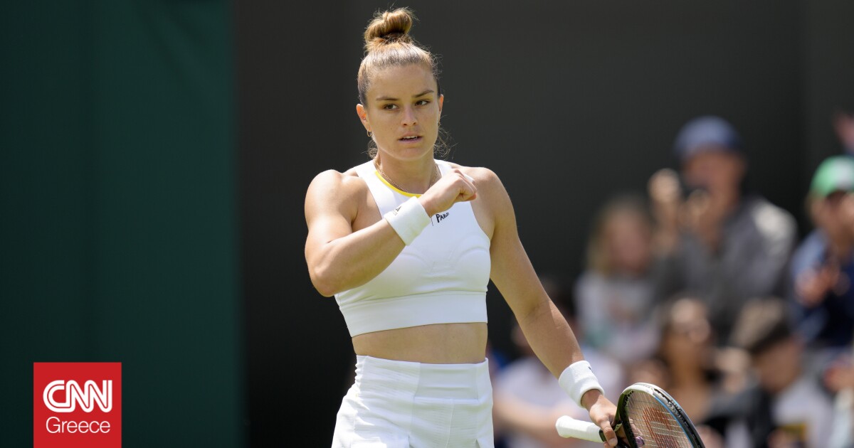 Ήττα και αποκλεισμός για την Μαρία Σάκκαρη πριν τους «16» του Wimbledon