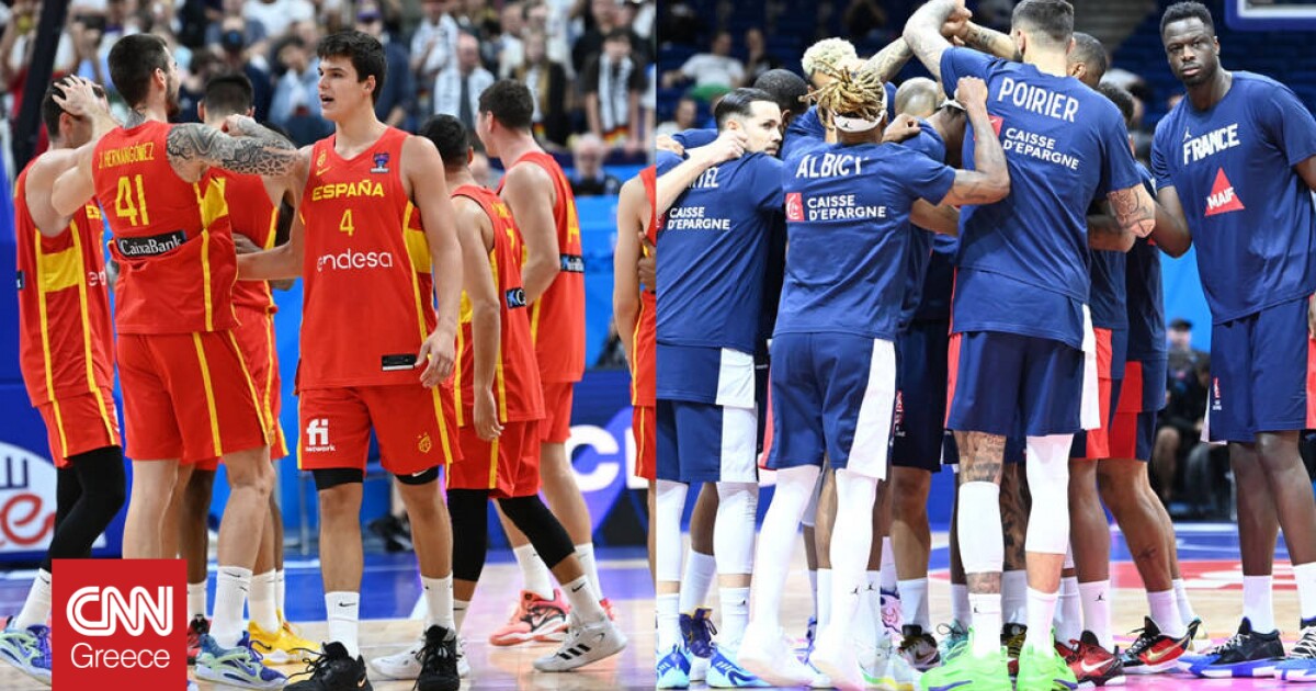 Eurobasket 2022: Και τώρα οι δυο τους – Μάχη Ισπανίας και Γαλλίας για το τρόπαιο