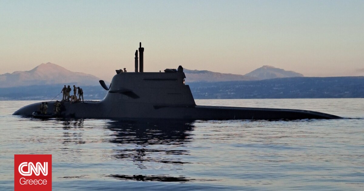 Συνεκπαίδευση Ελλήνων κομάντο με υποβρύχιο του Πολεμικού Ναυτικού της Γερμανίας