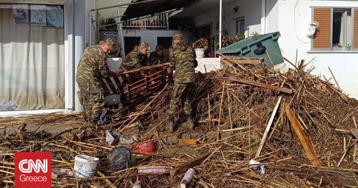 Κακοκαιρία Bora: Ανέλαβε δράση ο στρατός με επιχειρήσεις απεγκλωβισμών και αποκατάσταση ζημιών